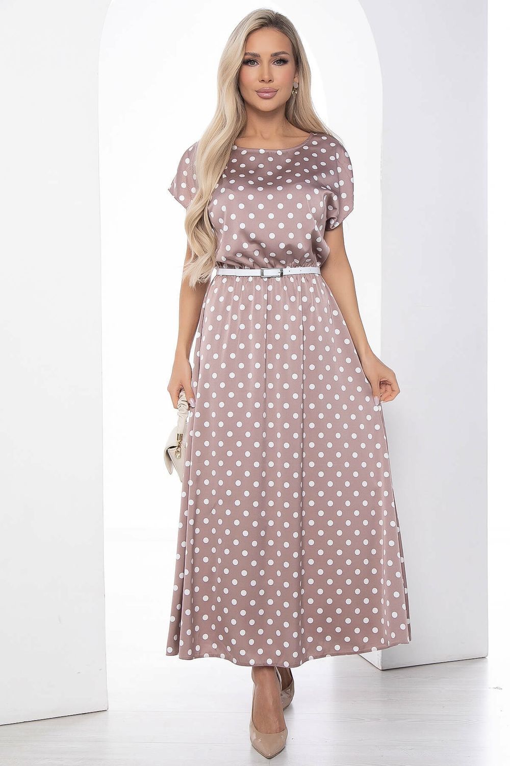 Платье "Кейтлин" (капучино) П9043 LT Collection (Акция)