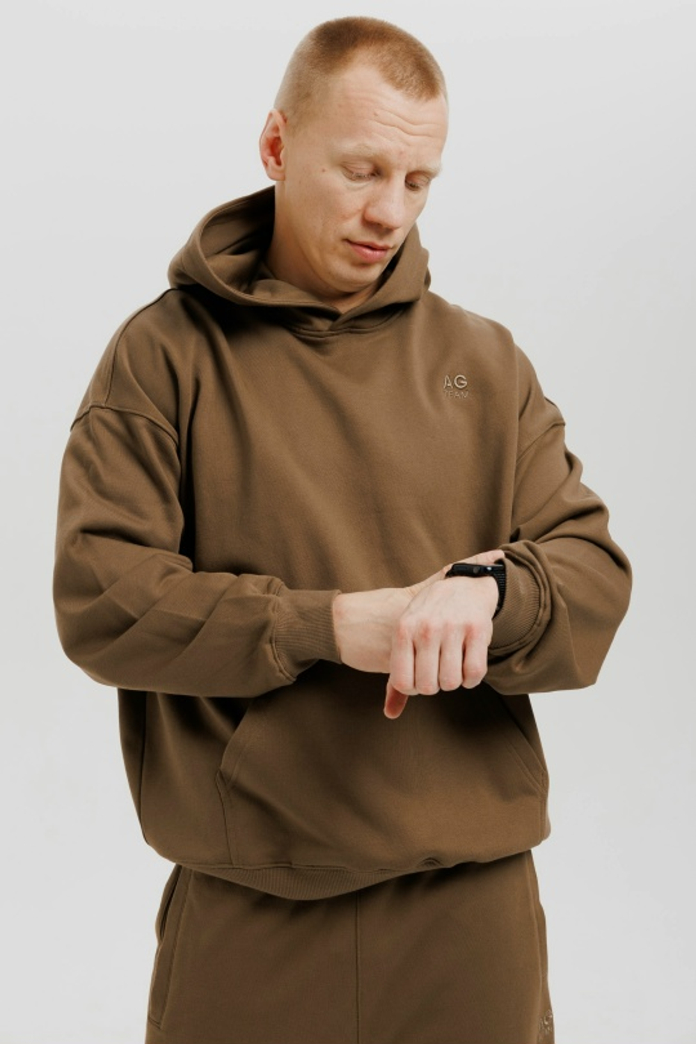 Костюм AG TEAM кофейный