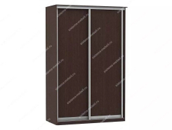 Шкаф купе Модерн 1190х450 2-х дверный 2-х секционный глухой венге