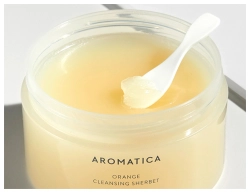 Aromatica Orange Cleansing Sherbet щербет для лица с маслом канолы и маслом семян бабассу