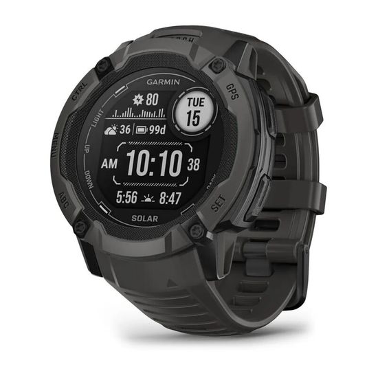 Часы Garmin Instinct 2X Solar Black