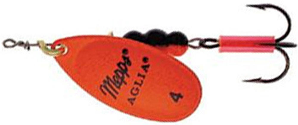 Блесна вращающаяся Mepps AGLIA FLUO, 5, Red