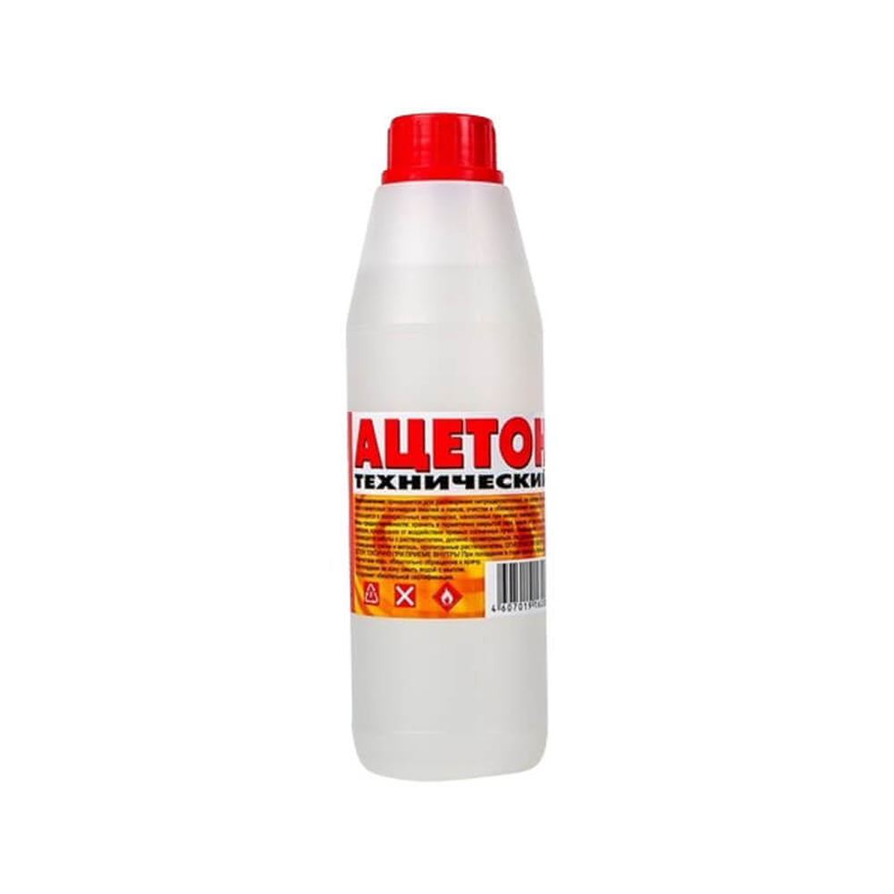 Ацетон технический 0,4кг/0,5л Вершина СПБ