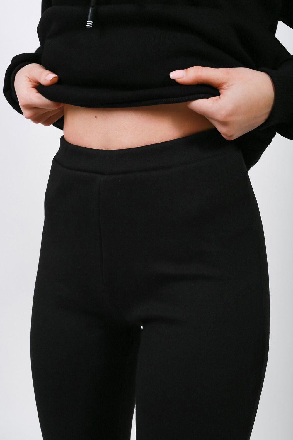 Брюки женские Легинсы утепл-3 Виотекс ЧЁРНЫЙ