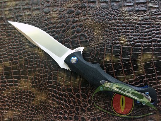 Складной нож Reptilian Чекан c клинком из стали 9Cr18MoV, рукоять G10