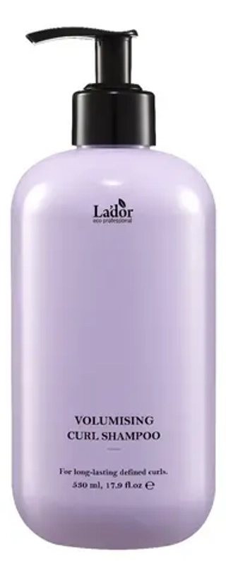 Шампунь для объема и ухода вьющихся волос LADOR Volumising Curl Shampoo 530 мл
