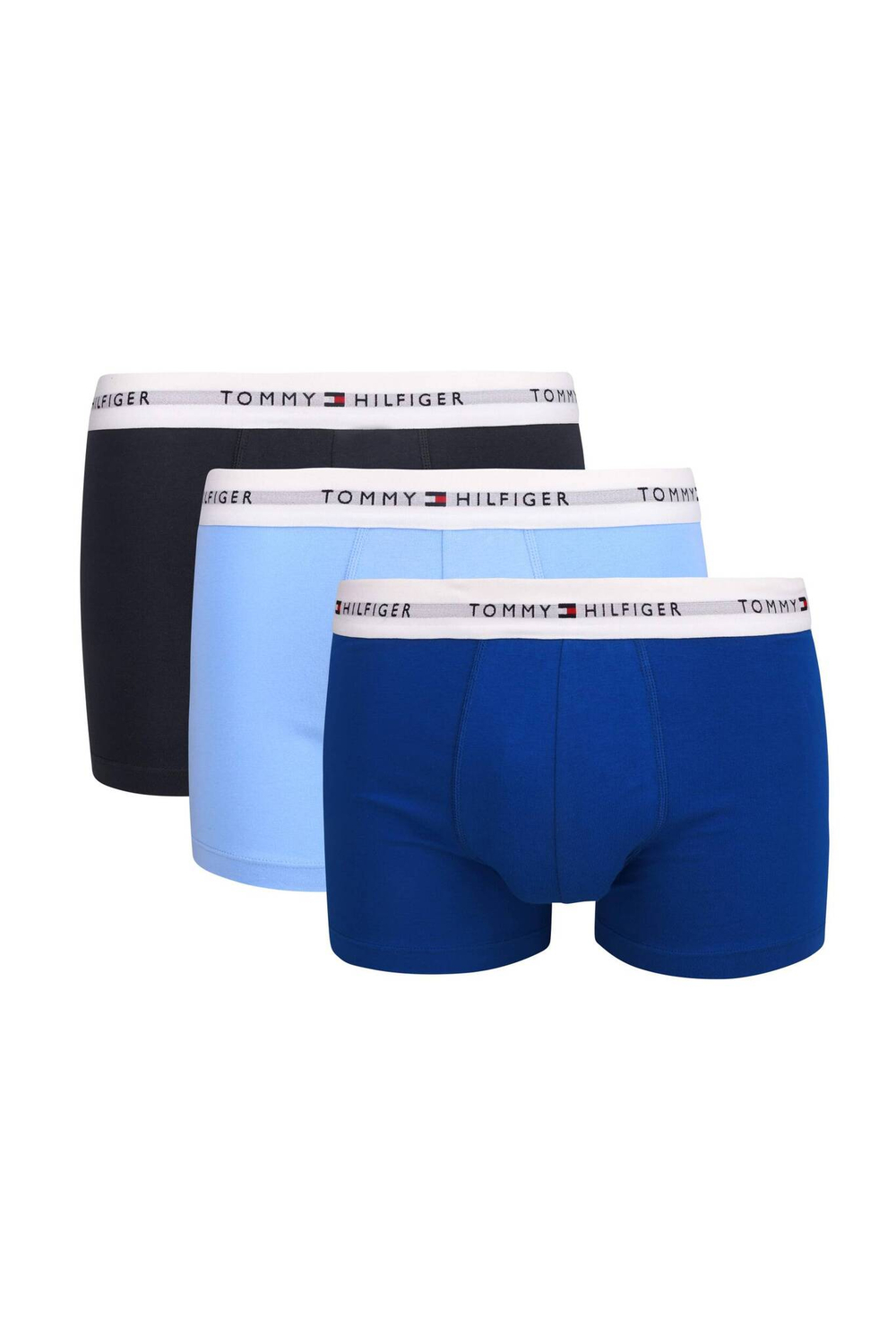 Трусики-боксеры 3шт. Tommy Hilfiger - голубой(UM0UM02761)