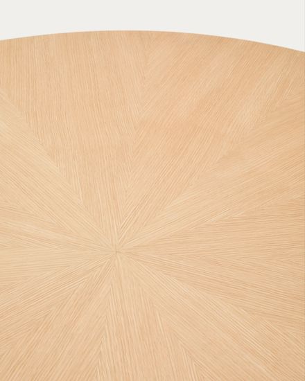 Круглый стол Naanim из дубового шпона Ø 120 см La Forma Испания 