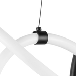 637067 Люстра CORINTO 30W LED 2530LM ЧЕРНЫЙ 3000K IP20