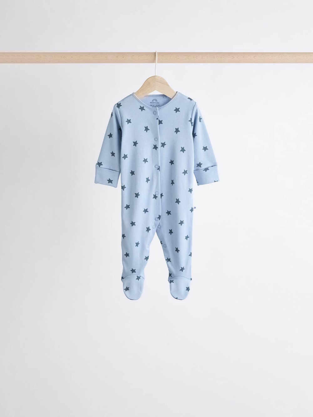 Комбинезон / Cлип для малышей Next K79-515, 7 шт., Голубой, Бежевый