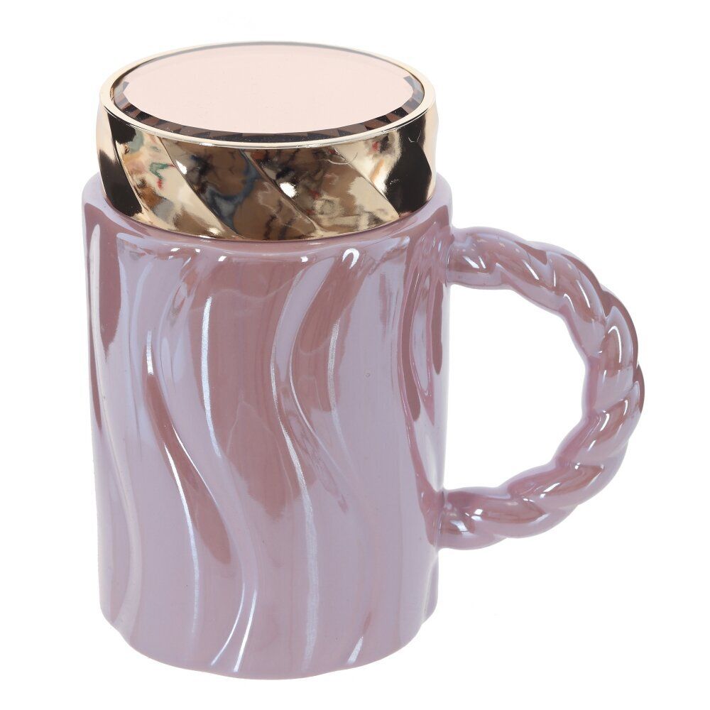 GAEM Кружка с крышкой, 490 мл, L13 W8 H13 см, 4в.