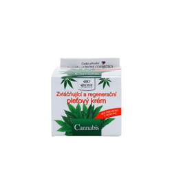Bione Cosmetics Cannabis - регенерирующий крем для лица /   51  ml  / GTIN 8595061605353