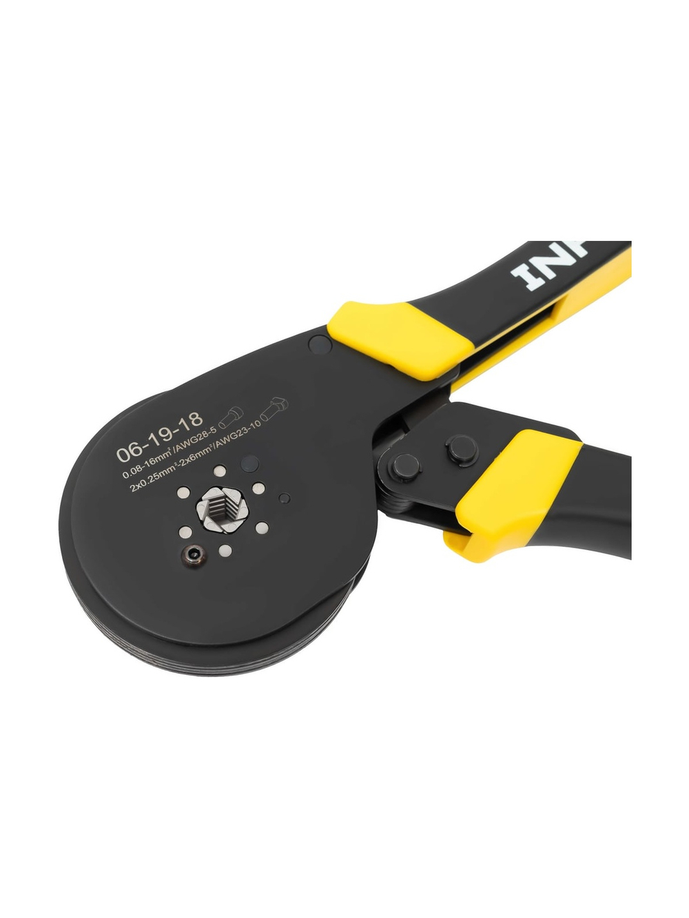 Пресс-клещи Inforce шестигранные 0,08 - 16 мм2 тефлон 06-19-18