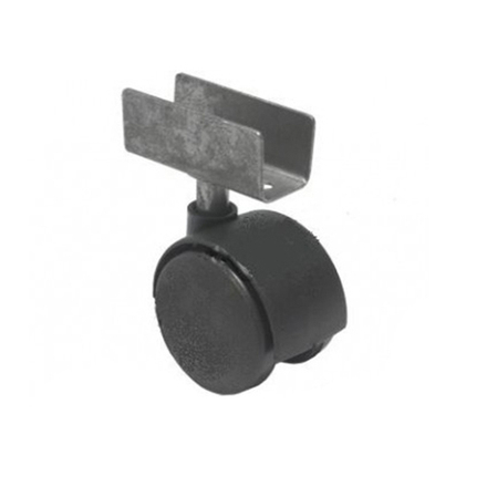 Опора колесная Д=40 (9,6-С-01) накладная под торец