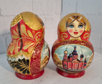 Матрешка "Санкт-Петербург" 5 мест