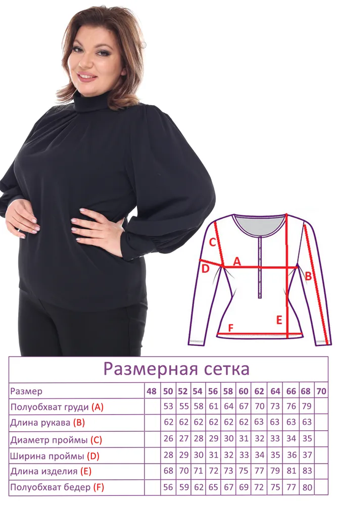 Блузка 3129 Fabrika