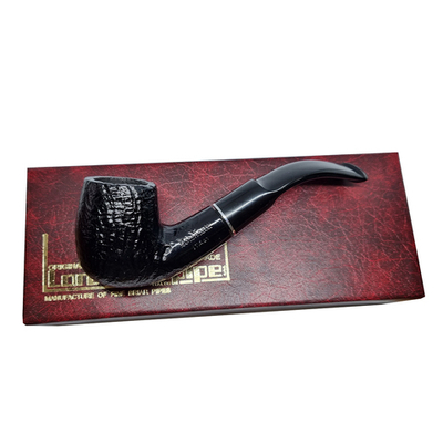 Трубка "Lorenzetti" Sandblast Black Охладитель Model 26 (Бриар) (Италия)