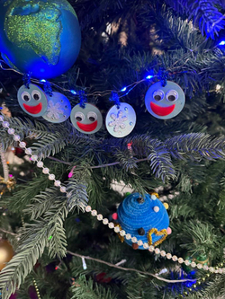 Новогодняя гирлянда своими руками "Новогодний венок"