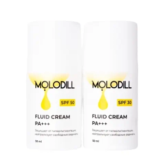 Крем MOLODILL солнцезащитный FLUID CREAM SPF 30, 50 мл