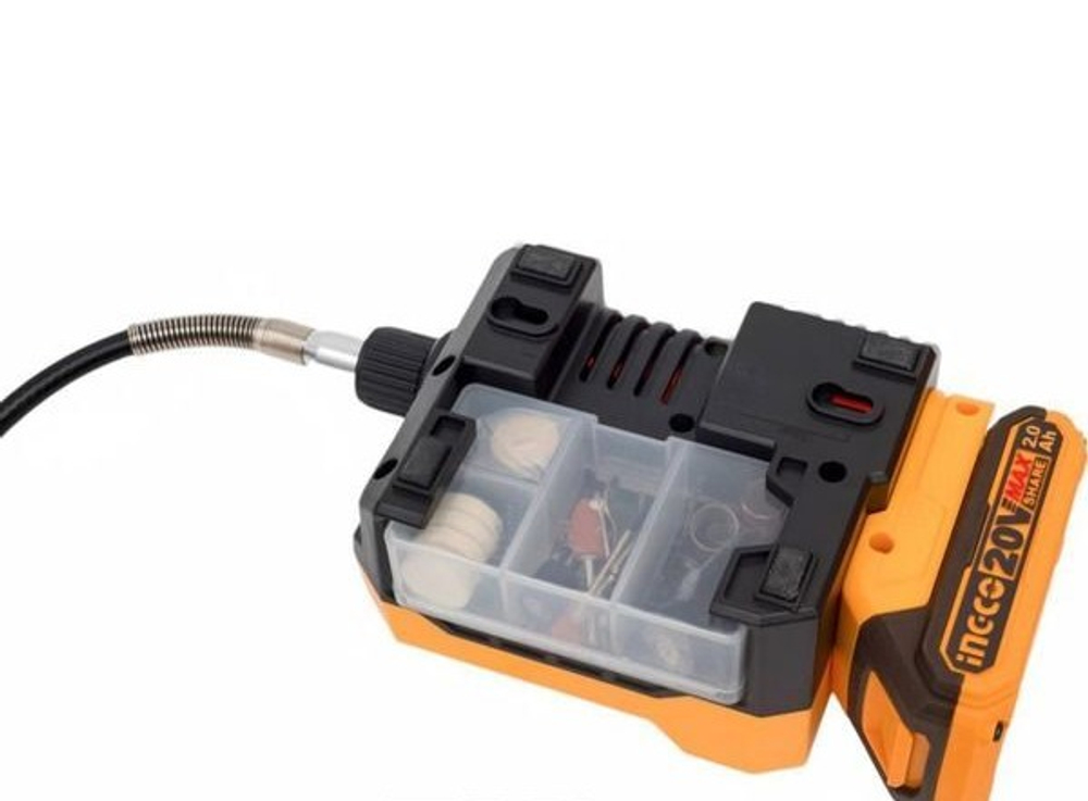 Гравер аккумуляторный INGCO CMGLI20011 20 В 1x2 Ач