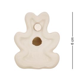 ГЛ- 861 Магнит «Заяц» цв. (Гжельский фарфор)