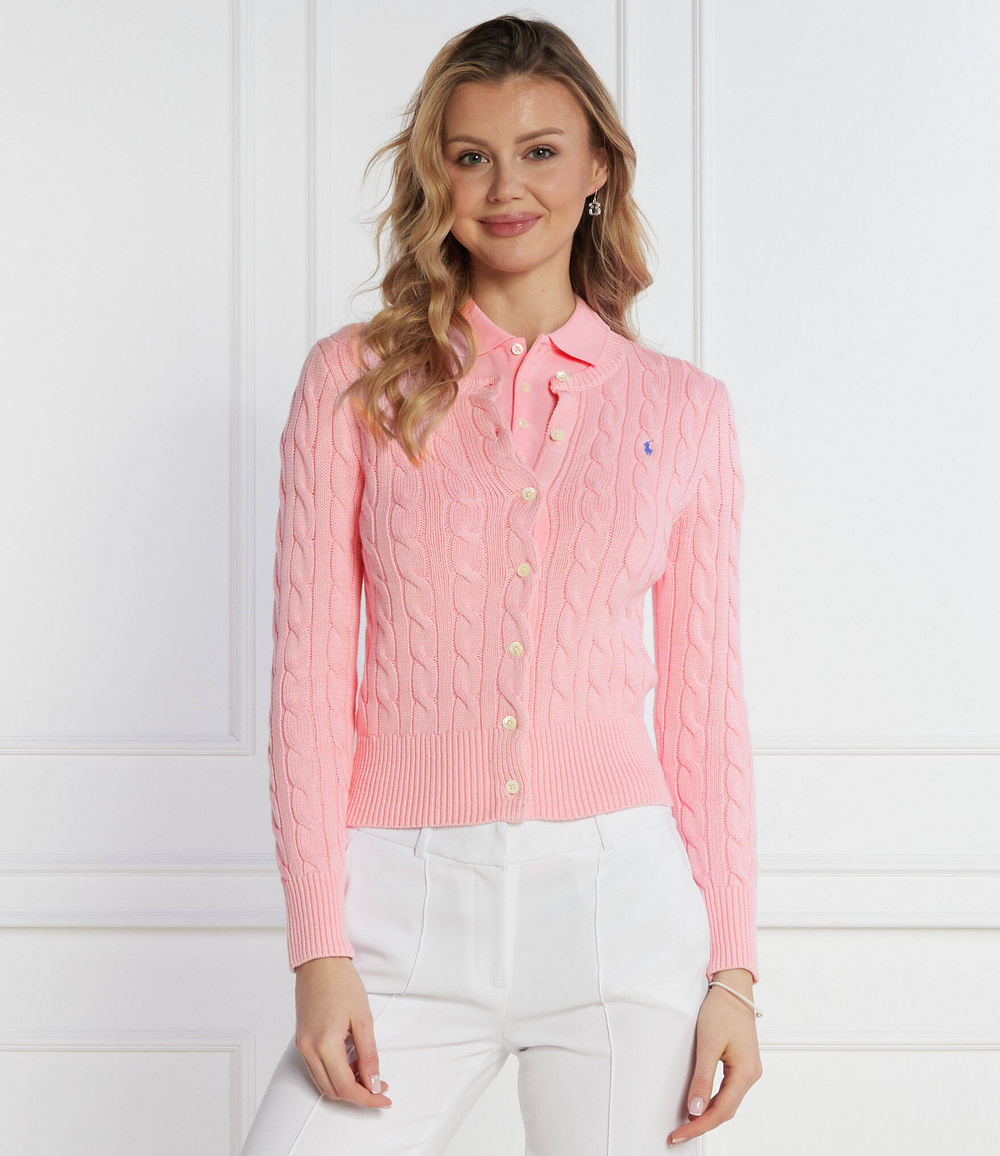 Кардиган POLO RALPH LAUREN - пудро-розовый(211891643)
