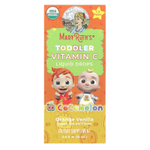 MaryRuth's, Cocomelon, жидкие капли с витамином C для малышей, для детей от 1 до 3 лет, с апельсином и ванилью, 15 мг, 15 мл (0,5 жидк. Унции)