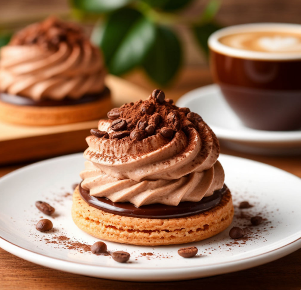 ИНТЕНСИВ! ДЕСЕРТЫ ИЗ КОФЕЙНИ 2.0: Чизкейк Сан Себастьян, Дакуаз «Капля Кофе», Павлова экзотик, Дубайский трайфл