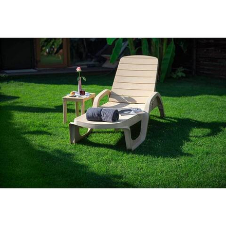 Лежак Элластик-Пласт Прованс пластик (бежевый)