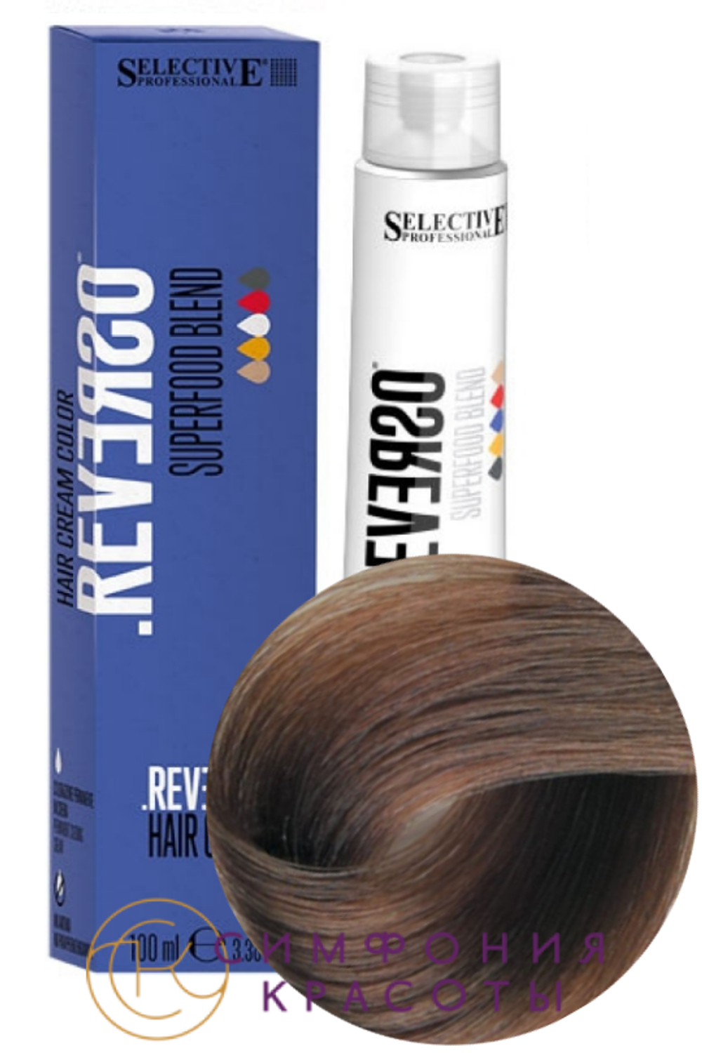 7.13 "Reverso Hair Color"Блондин "Тамаринд"100мл