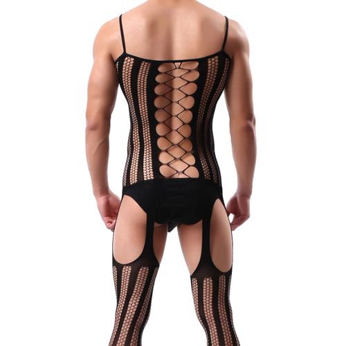 Мужской кэтсьют черный Romeo Rossi RR9114-7