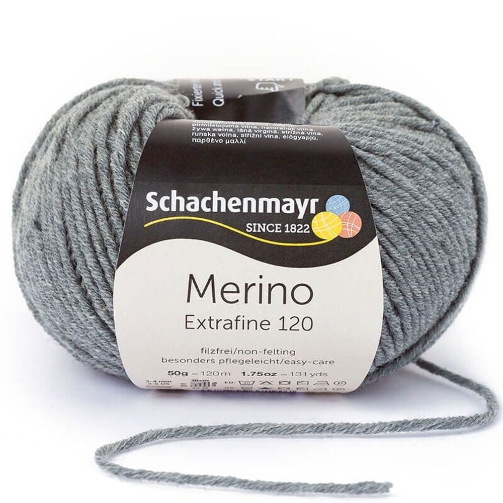 Пряжа Schachenmayr Merino Extrafine 120 (00192)