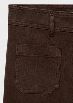 Джинсы wideleg с карманами