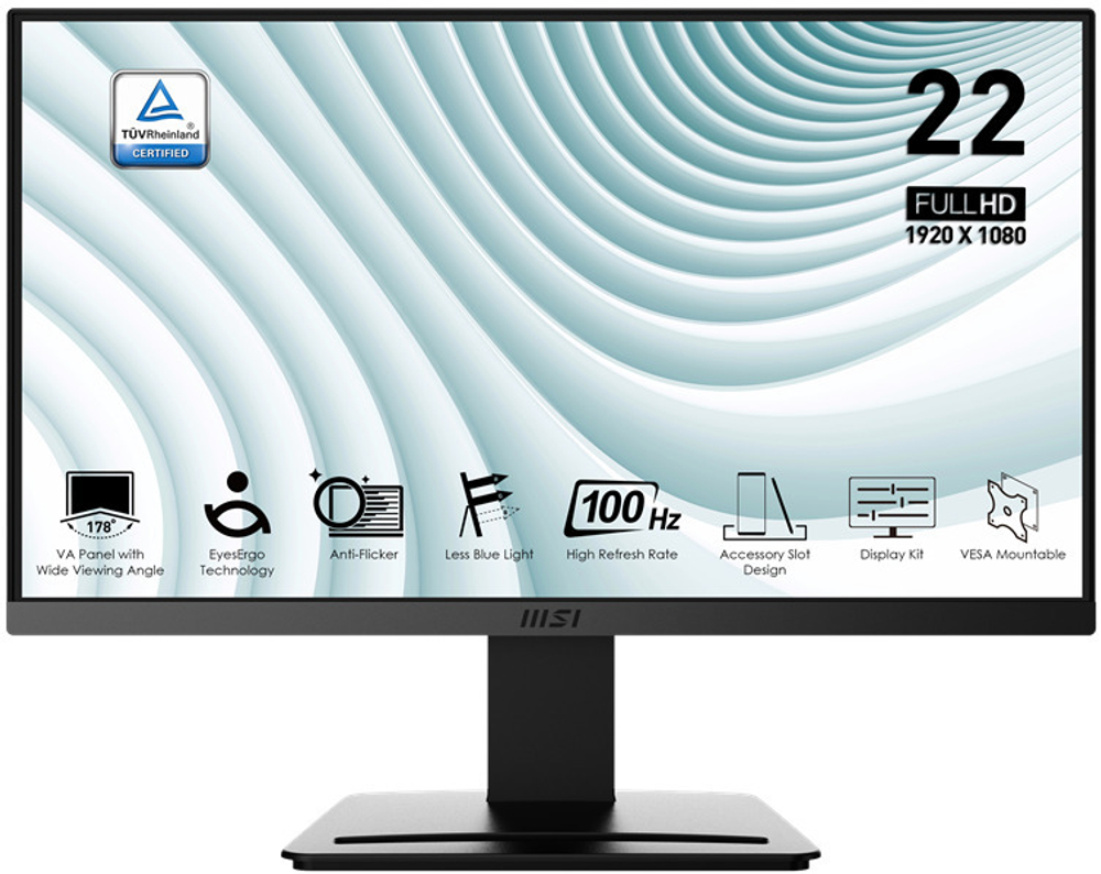 Монитор 21,5" MSI PRO MP223 E2