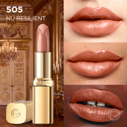 L’Oreal Paris Color Riche Free the Nudes - Кремовая помада для увлажнения оттенок 505 NU RESILIENT, 4 g