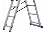 Лестница алюминиевая трёхсекционная 9 ступеней СИЛАЧ