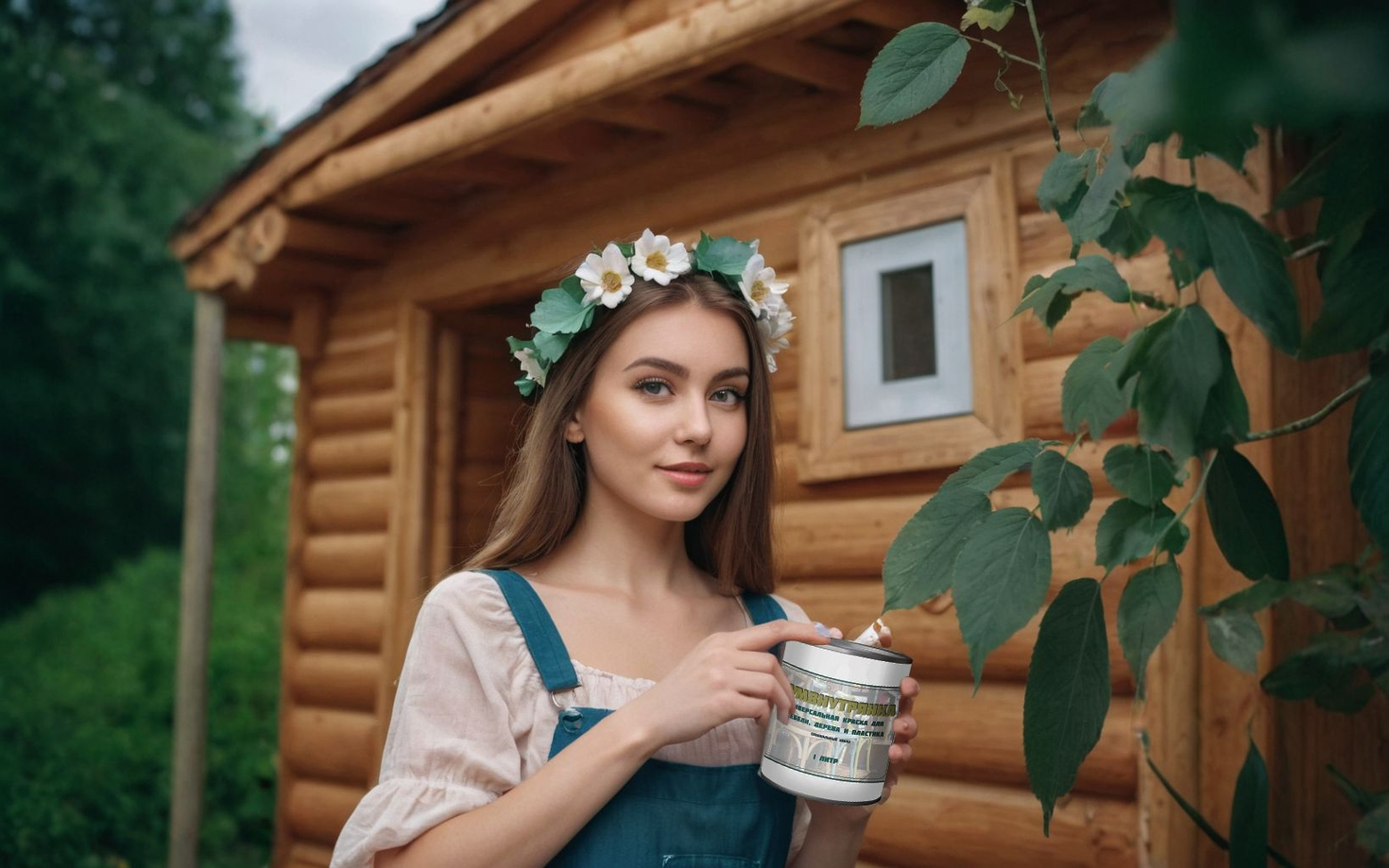 Знакомьтесь с нашей красавицей. Гумвнутрянка - она не просто красит. Она понимает.