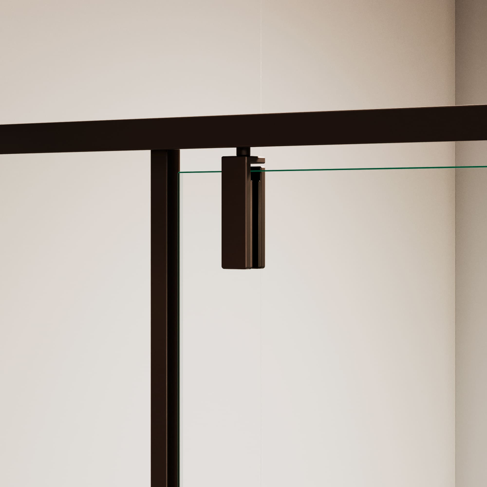 Душевой уголок с распашными дверями на петлях - RGW SV-33B (Прозрачное, 900x900)