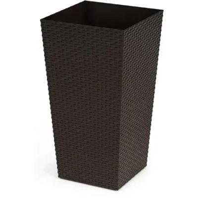 Кашпо напольное Ротанг 325х610мм (мокко)