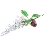 Ветка хвойная «Зимняя нежность» 31 см