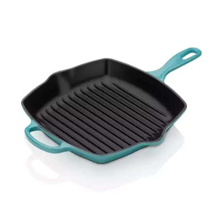 Le Creuset - Сковорода для карибского гриля, 26 см, чугун. / артикул   20183261700422  / GTIN 024147262220