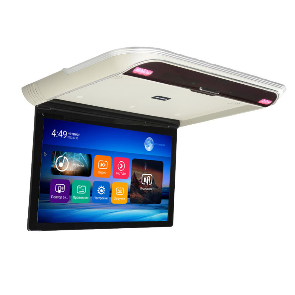 Монитор потолочный - ERGO ER15AFL с экраном 17.3” (1920х1080 FullHD, Android, 3+32Gb) серый