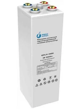 Аккумуляторы Парус Электро OPzV-2-1000 - изображение 1 Аккумуляторы Парус Электро OPzV-2-1000 - фото 1