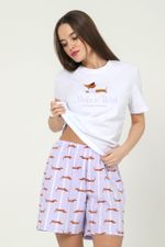 Костюм женский Таксы-3 Виотекс БЕЛЫЙ