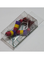 Приманка джиговая LUCKY JOHN FROG жел./чер./жел. в блистере (упк.3шт.)