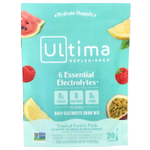 Ultima Replenisher, 6 Essential Electrolytes, ежедневная смесь для приготовления электролитов, тропическая добавка, 20 пакетиков, 69 г (2,4 унции)