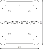 Песочница с крышкой для детской площадки Romana 057.36.00