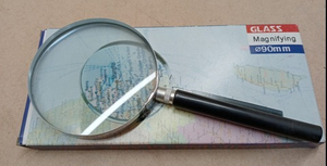 Лупа 90 /86049/ с металлической оправой ОТ263