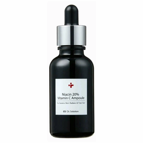 CUSKIN Niacin 20% Vitamin C Ampoule антивозрастная ампула для ровного тона с ниацинамидом