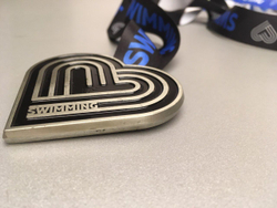 Медаль Swimming Black (плавание черная)